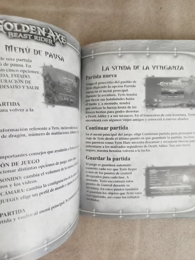 Nuevo Golden Axe Beast Rider Videojuego PAL España