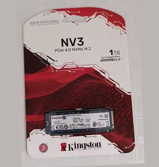 Disco Duro Kingston 1TB SSD NV3 M2 PCIe 4.0 -NUEVO