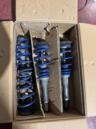 Suspensión roscada Jom Blue Seat León MK2