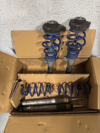 Suspensión roscada Jom Blue Seat León MK2