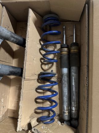Suspensión roscada Jom Blue Seat León MK2