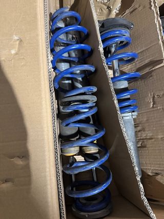 Suspensión roscada Jom Blue Seat León MK2