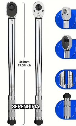 LLAVE DINAMOMÉTRICA 1/2 28-210 Nm
