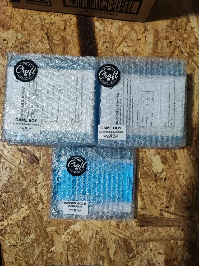 Pack cases acrílicos para Guillermo P.