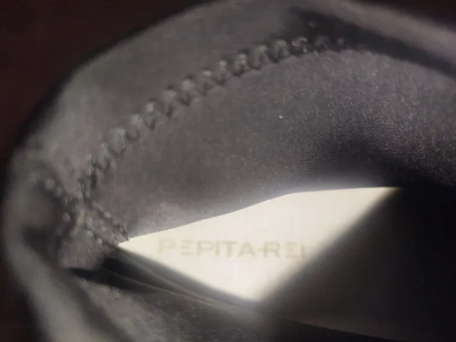 Stivali con plateau in neoprene neri e beige