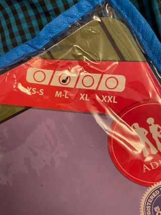 Disfraz espantapájaros Atosa niña talla  M/L