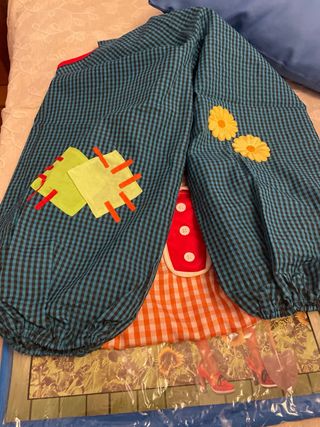 Disfraz espantapájaros Atosa niña talla  M/L