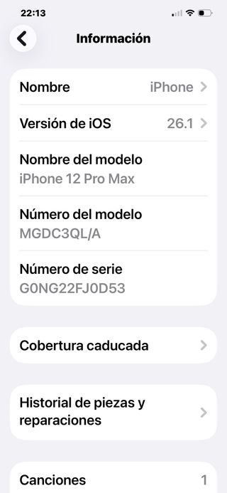 iPhone 12 Pro Max Azul Grafito