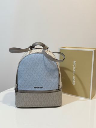 Bolso Michael Kors Azul y Gris