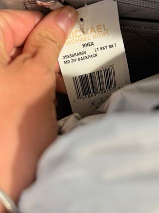 Bolso Michael Kors Azul y Gris