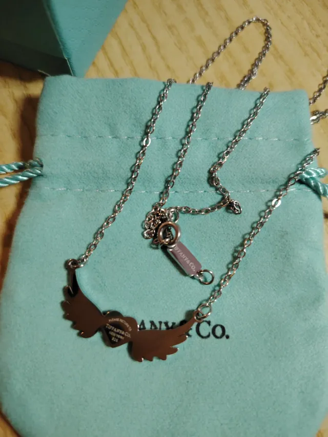 Collana Tiffany & Co. Cuore Alato Argento