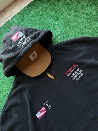 Sudadera Carhartt Workwear Negra Talla XXL