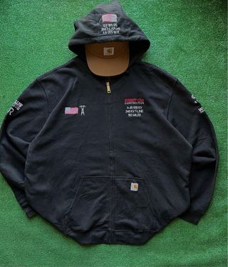 Sudadera Carhartt Workwear Negra Talla XXL