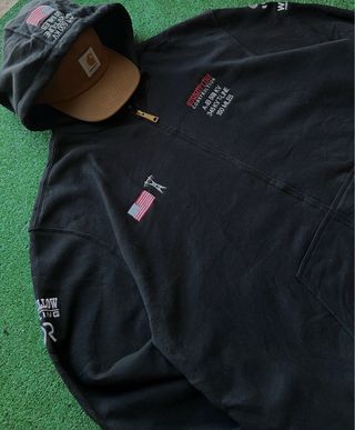 Sudadera Carhartt Workwear Negra Talla XXL