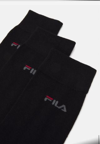 Calcetines deportivos Fila negros talla 43/46 
