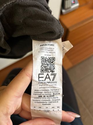 Tuta EA7 Emporio Armani 