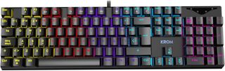 ✨ - KROM KASIC - Teclado Gaming mecánico, RGB Rain