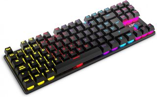 ✨ - KROM KASIC - Teclado Gaming mecánico, RGB Rain