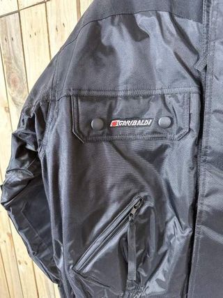 CHAQUETA T-M MOTO GARIBALDI NEGRA 1