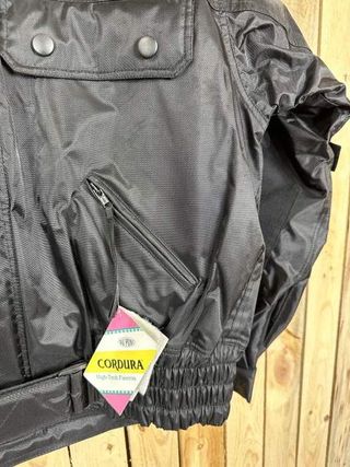 CHAQUETA T-M MOTO GARIBALDI NEGRA 1