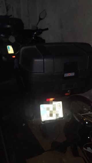 Baúl para moto