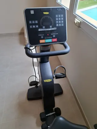 Bicicleta Estática Technogym Reclinada