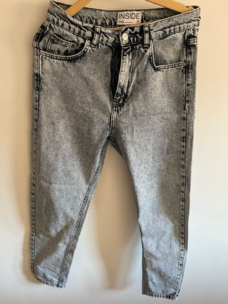 Pantalón vaquero INSIDE gris Talla M/38