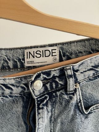 Pantalón vaquero INSIDE gris Talla M/38