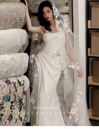Vestido de Novia de Segunda Mano Talla XS, Estilo 