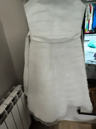 Vestido de comunión blanco14 años 