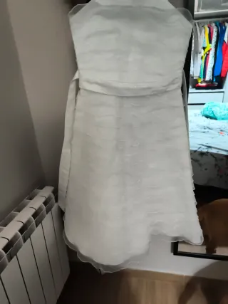 Vestido de comunión blanco14 años 