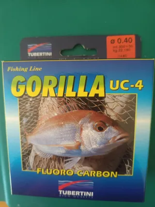 Tubertini Gorilla UC-4 Fluorocarbono 0.40mm
