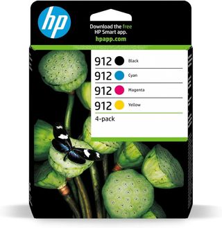 ✨ - HP 912 6ZC74AE, Negro, Cian, Magenta y Amarill