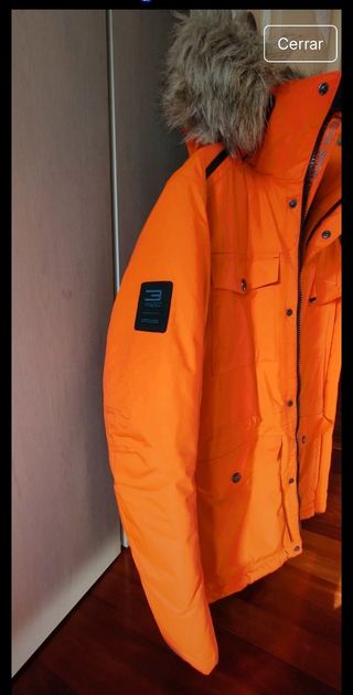 Chaqueta Nieve Jack & Jones Naranja Talla S