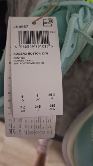 Zapatillas Adidas Adizero Running Mujer