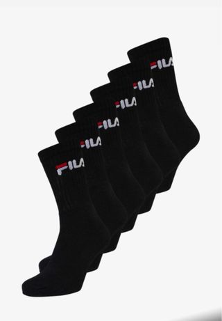 Calcetines Fila Negros Talla Única (Pack 6)
t