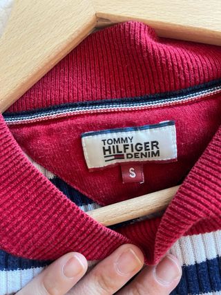 Jersey Tommy Hilfiger Rayas Azul Marino