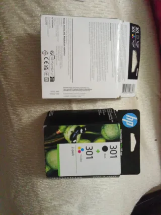 2 Packs Tintas HP 301 Nuevas Originales