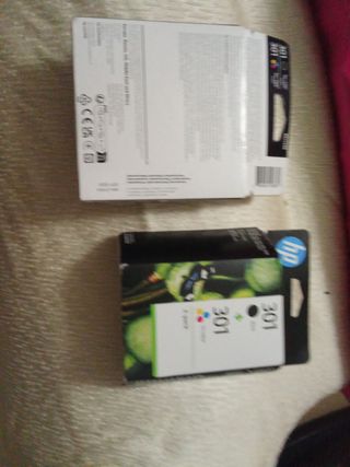 2 Packs Tintas HP 301 Nuevas Originales