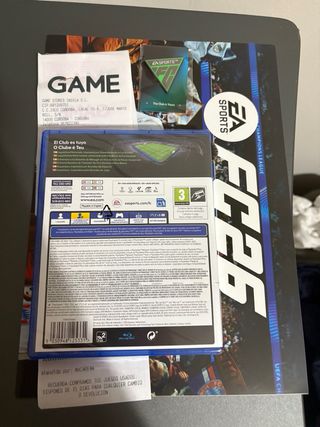 FC 26 PS4 + Póster + Pin + Ticket