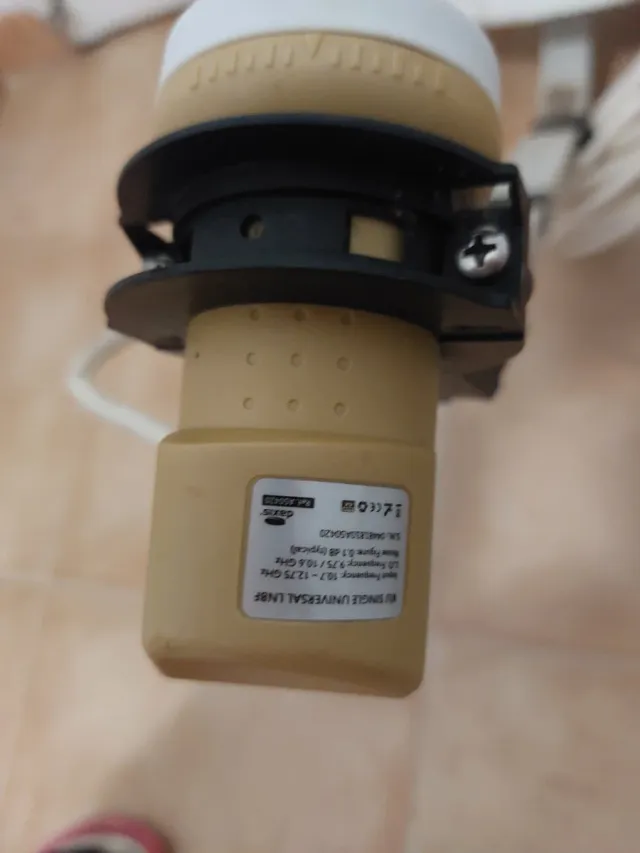 Antena Parabólica Blanca
Recoger in situ. Santiago