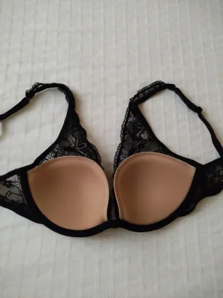 Sujetador encaje Tezenis 85C negro