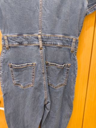 Mono vaquero Stradivarius azul