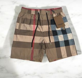 Bañador Burberry Cuadros Multicolor