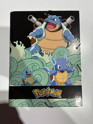 Carpeta Pokémon Blastoise Squirtle Wartortle