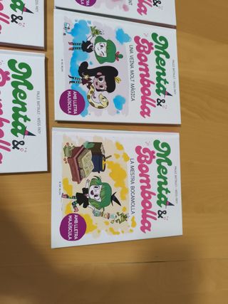 Lot de llibres de "Menta i Bombolla"