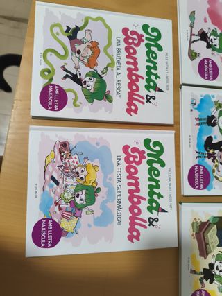 Lot de llibres de "Menta i Bombolla"