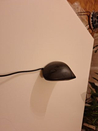 Ratón Ergonómico Vertical USB Negro Laser