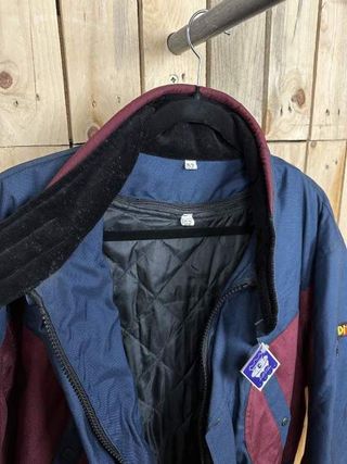 CHAQUETA T-L DE MOTO GARIBALDI AZUL VINTAGE