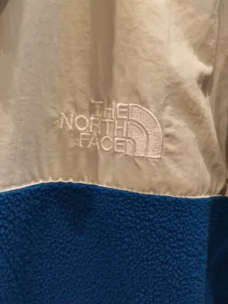 Polar The North Face azul y blanco